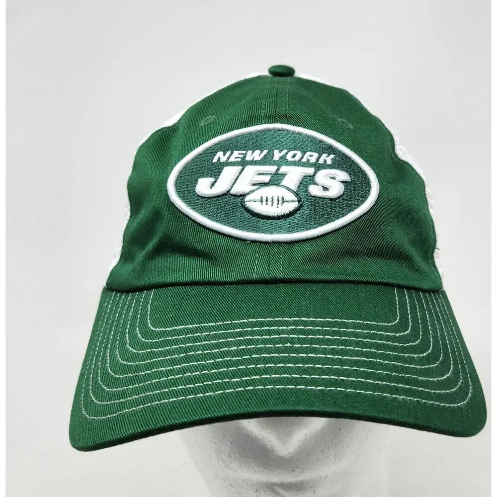 New York Jets NFL Fanatics Green/White Trucker Adjustable Snapback Hat